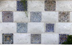 Photo Textures of Barcelona Mosaic